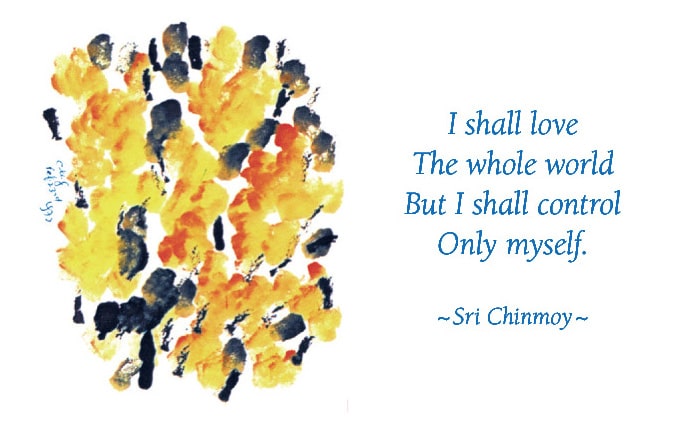 Sri Chinmoy quote: Human love wants to possess and be possessed by the