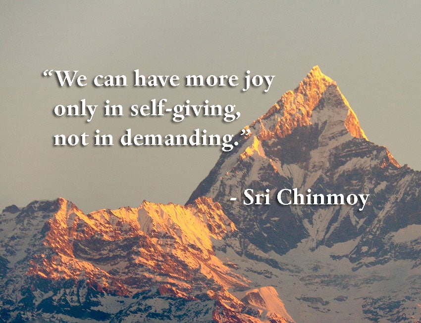 Aphorism Cards -Sri Chinmoy Quotes